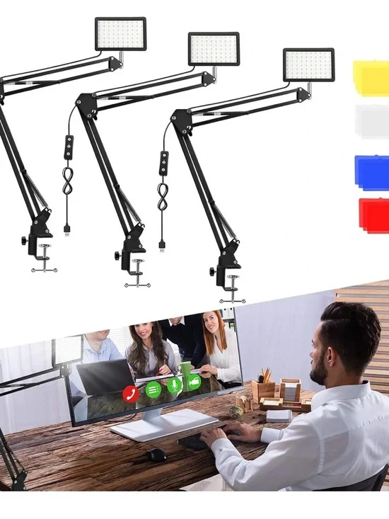 LED Panel Light on Adjustable Stand - Picture 3 of 4